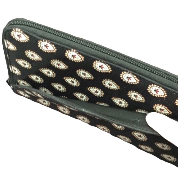 New Vera Bradley Paisley Print Wallet - Picture 4 of 16
